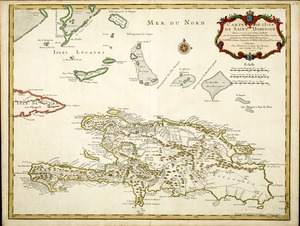Carte de l'Isle de Saint Domingue