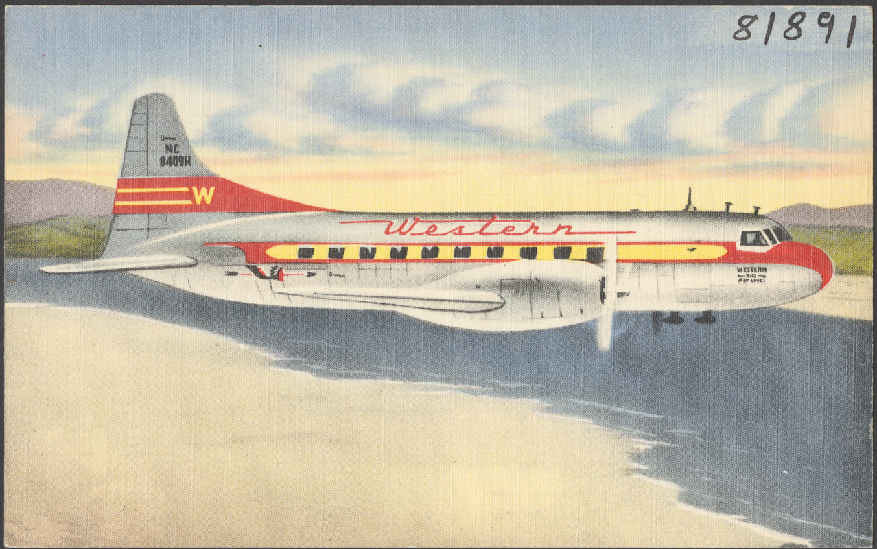 Western's famed convair-liner