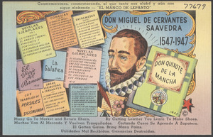 Don Miguel de Cervantes Saavedra 1547-1947
