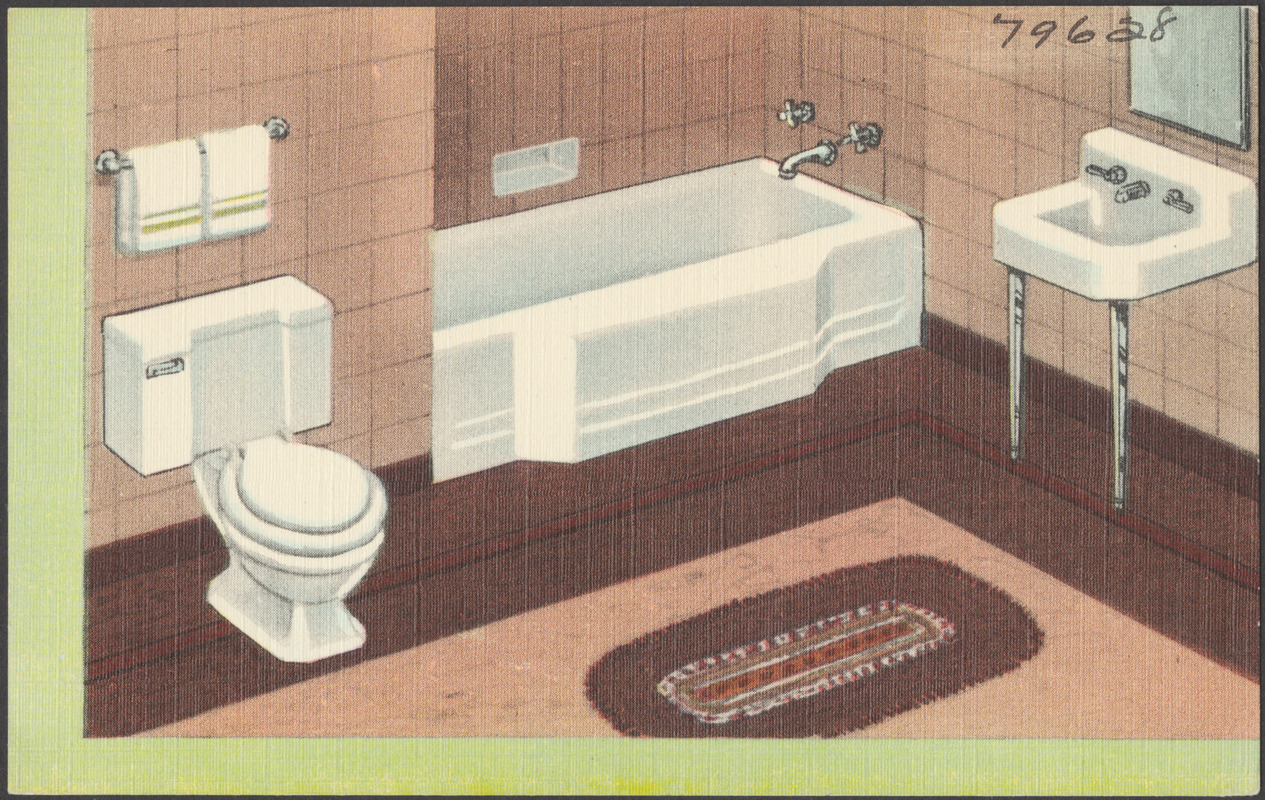 "National" bathroom ensemble