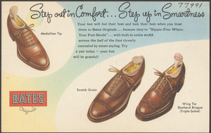 Step out in comfort... step up in smartness