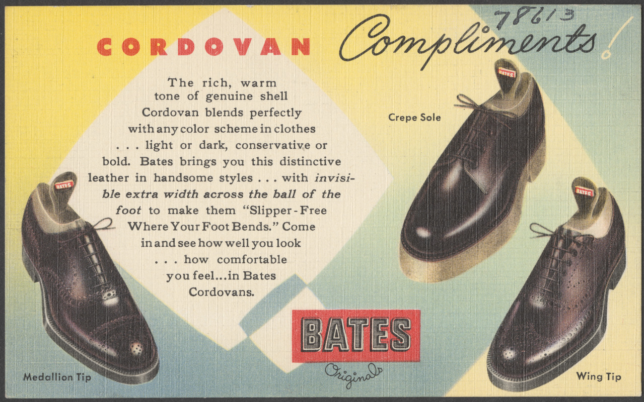 Cordovan compliments!