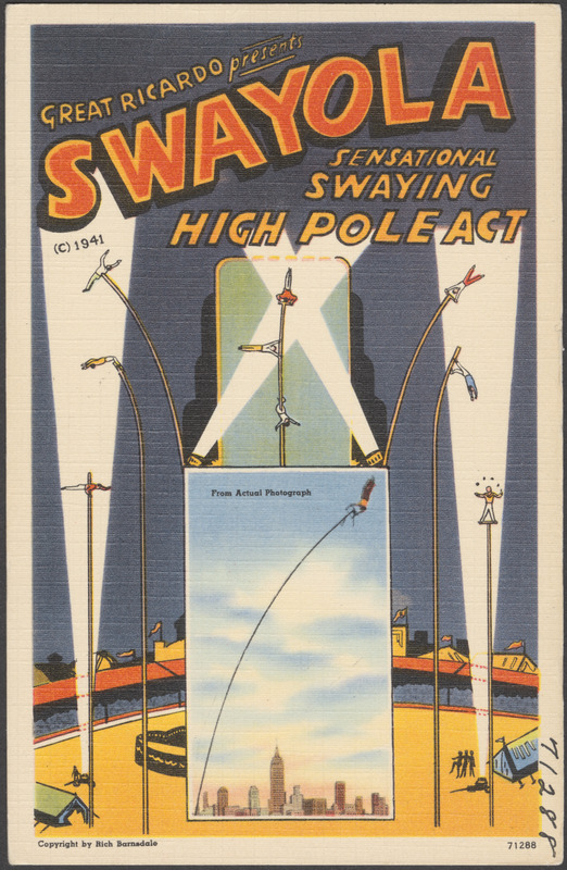 Great Ricardo presents Swayola, sensational swaying high polecat