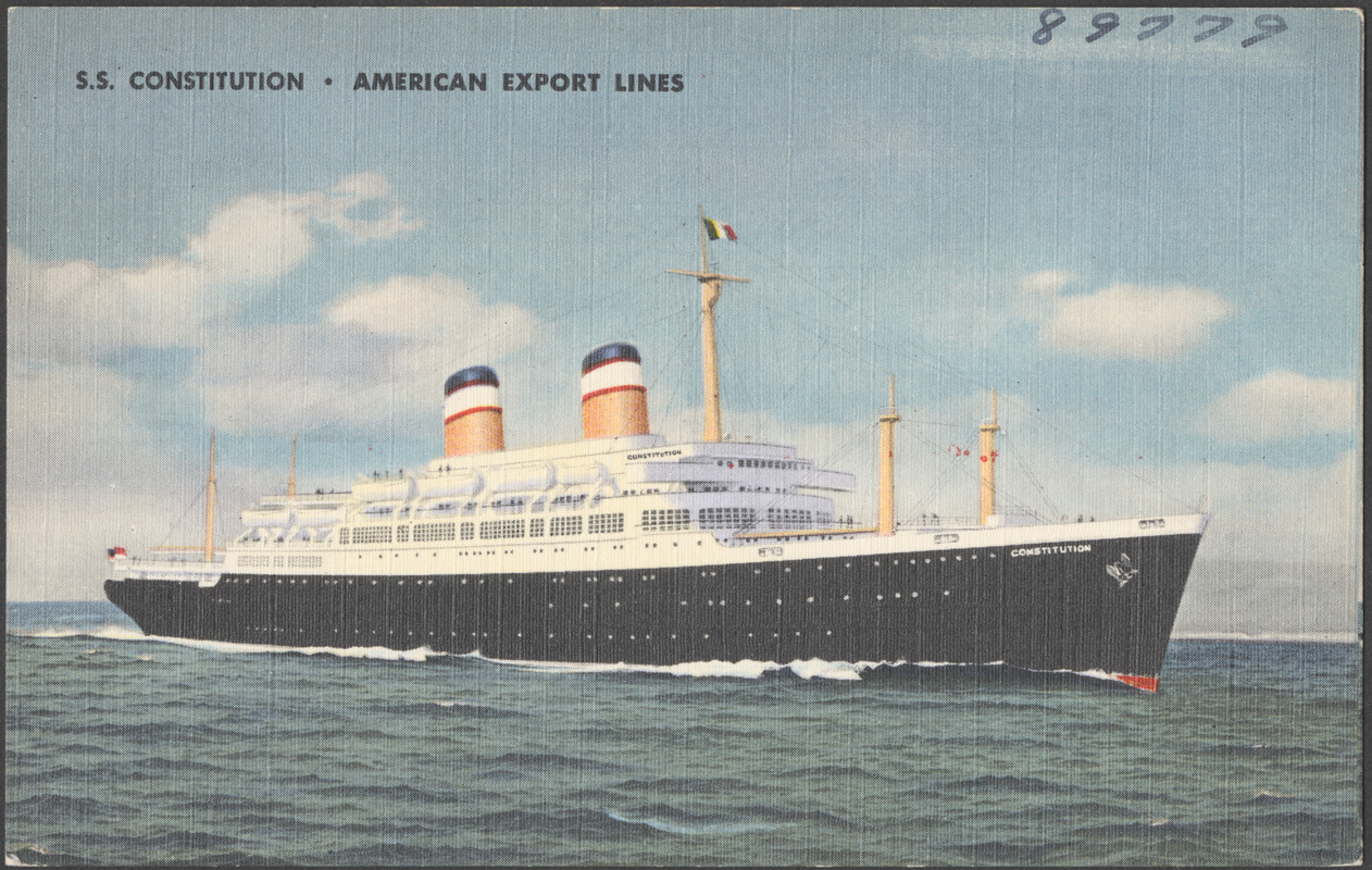 S.S. Constitution, American Export Lines