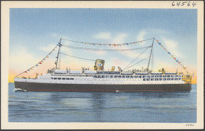 S. S. "Acadia" on Eastern S. S. Lines, Inc.