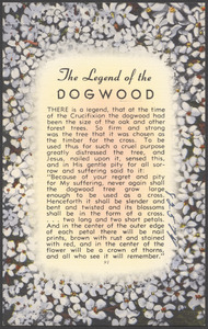 The legend of the dogwood