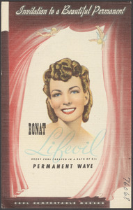 Bonat Lifeoil permanent wave. Invitation to a beautiful permanent