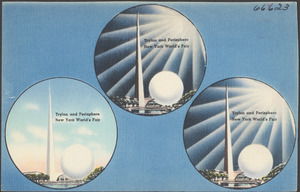Trylon and perisphere, New York World's Fair
