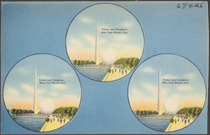 Trylon and perisphere, New York World's Fair