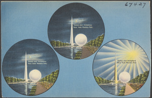 Trylon and perisphere, New York World's Fair