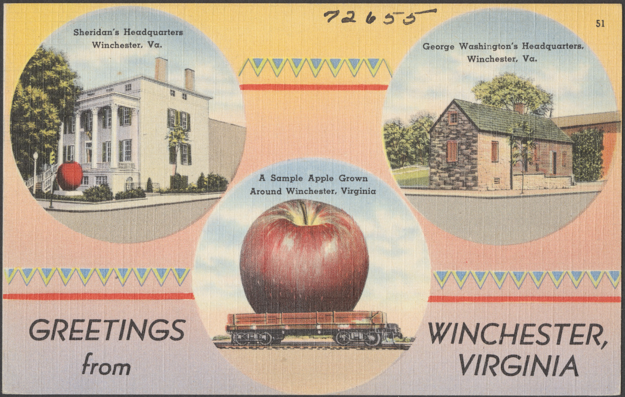 Greetings from Winchester, Virginia