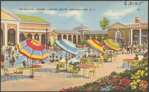 Recreation center, looking south, Saratoga Spa, N. Y.