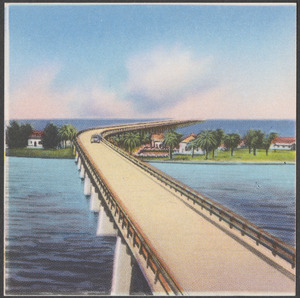 A bridge over water