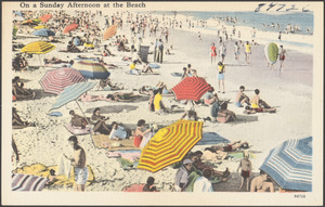 On a Sunday afternoon at the beach