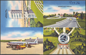 Niagara Falls observation deck. Connecticut Turnpike. New York Thruway