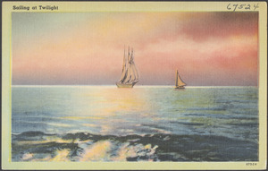 Sailing at twilight