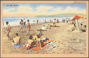 On the beach
