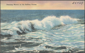 Dancing waves on a rolling ocean