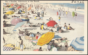 On a Sunday afternoon at the beach