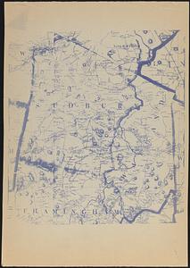 Map of Sudbury and Wayland