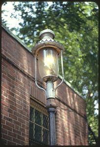 Gas street lamp, Beacon Hill