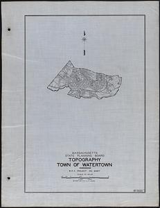 Topography Town of Watertown