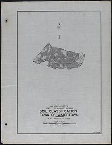 Soil Classification Town of Watertown