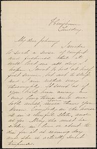 Letter from Mary W. Glover to John D. Long