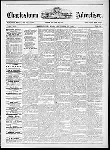 Charlestown Advertiser, September 18, 1869