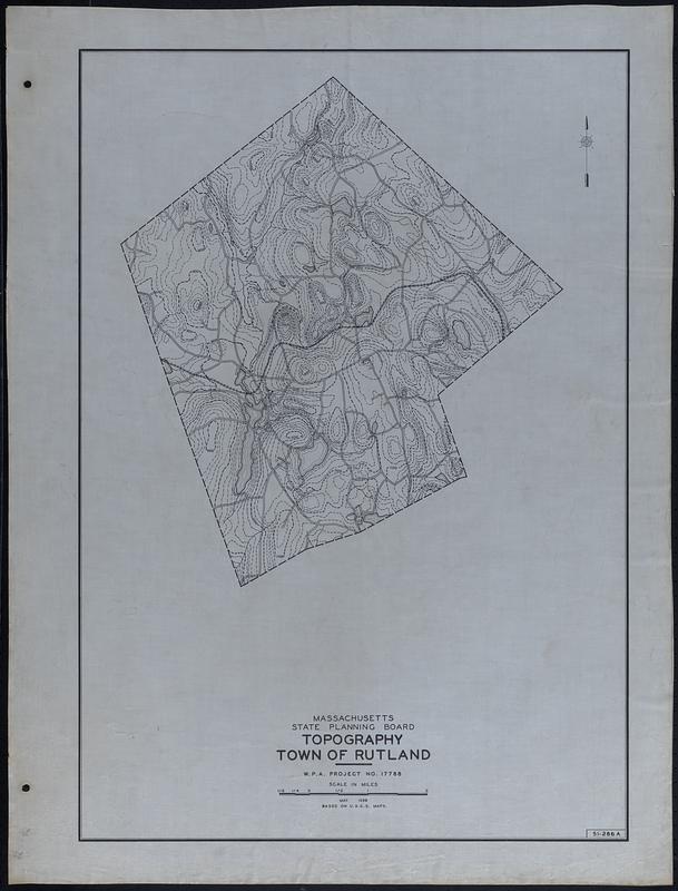 Topography Town of Rutland