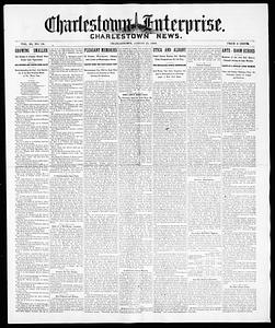 Charlestown Enterprise, Charlestown News, August 25, 1888