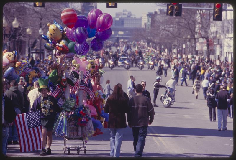 South Boston, St. Patrick's Day Parade, Broadway Digital Commonwealth