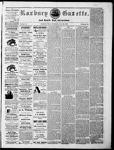Roxbury Gazette and South End Advertiser, July 23, 1868