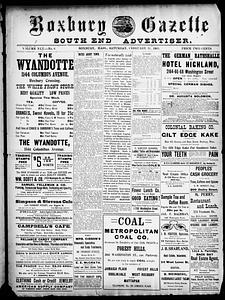Roxbury Gazette and South End Advertiser, February 11, 1905