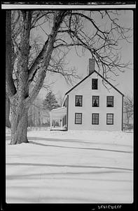 House in snow, Pepperell