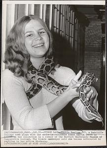 Python lady