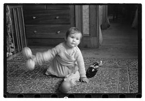 Portrait of a toddler