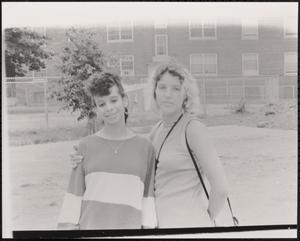 Susan Richards and Anna Garcia at Newtowne Court