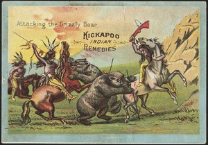 Attacking the grizzly bear - Kickapoo Indian Remedies