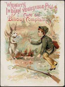 Wright's Indian Vegetable Pills cure all bilious complaints