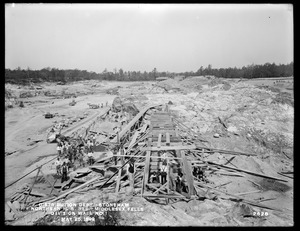 Distribution Department, Northern High Service Middlesex Fells Reservoir, division wall No. 1, Stoneham, Mass., May 25, 1899