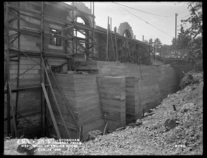 Distribution Department, Northern High Service Spot Pond Pumping Station, west wall of engine room, from the north, Stoneham, Mass., Aug. 14, 1899