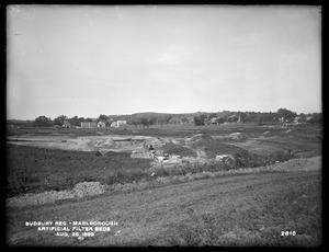 Sudbury Reservoir, Marlborough Brook Filters, artificial Filter-beds, Marlborough, Mass., Aug. 28, 1899