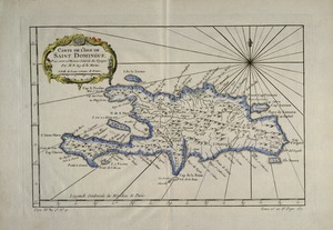 Carte de l'isle de Saint Domingue