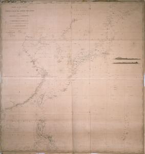 Chart of the coast of China and of the Japan islands
