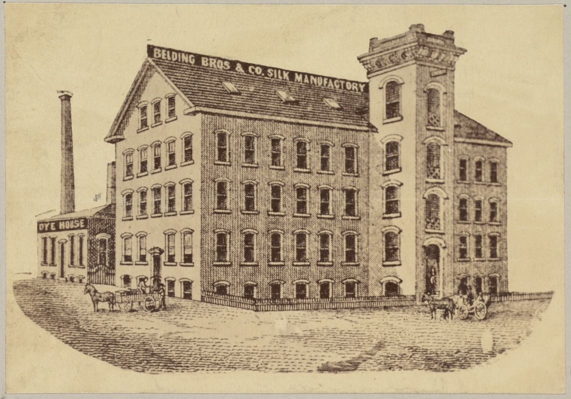 Belding Bros. and Co. silk manufactory Digital Commonwealth