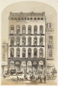 J. F. Bumstead & Co., manufacturers, importers and dealers in paper hangings, 293 Washington Street, Boston
