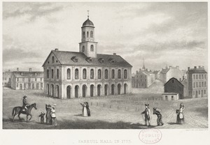 Faneuil Hall in 1775