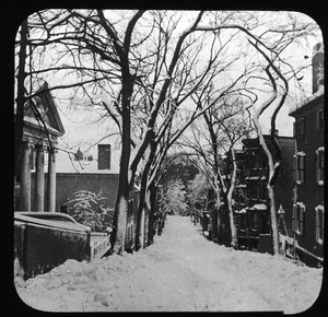 Cordis Street in winter, 1898