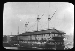 Ship at Charlestown Navy Yard